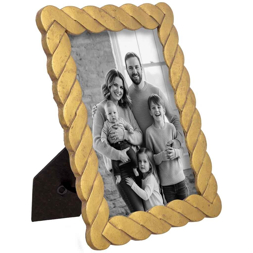 Porta fotos 13x18 dorado 16,5x1,1x21,2h cm