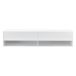 Estante de pared cajones puertas mueble soporte TV Estante de pared cajones puertas mueble soporte TV Blanco