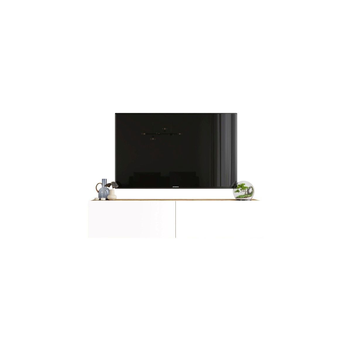 Mueble de TV Apia  puertas abatibles diseño flotante 140