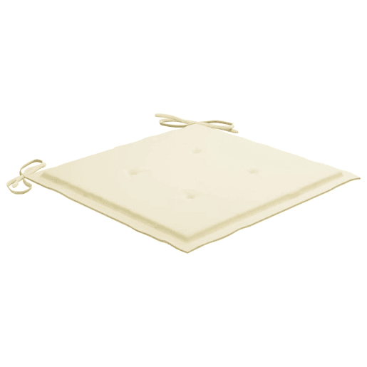 Cadeiras exterior - Cadeiras de jardim dobráveis c almofadões 4 pcs acácia maciça
