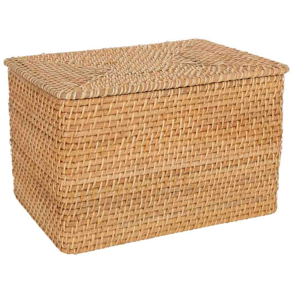 Caja de ratán