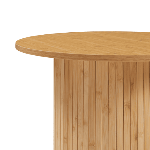 Mesa de apoio Ledepid 45xØ60 cm Natural en.casa