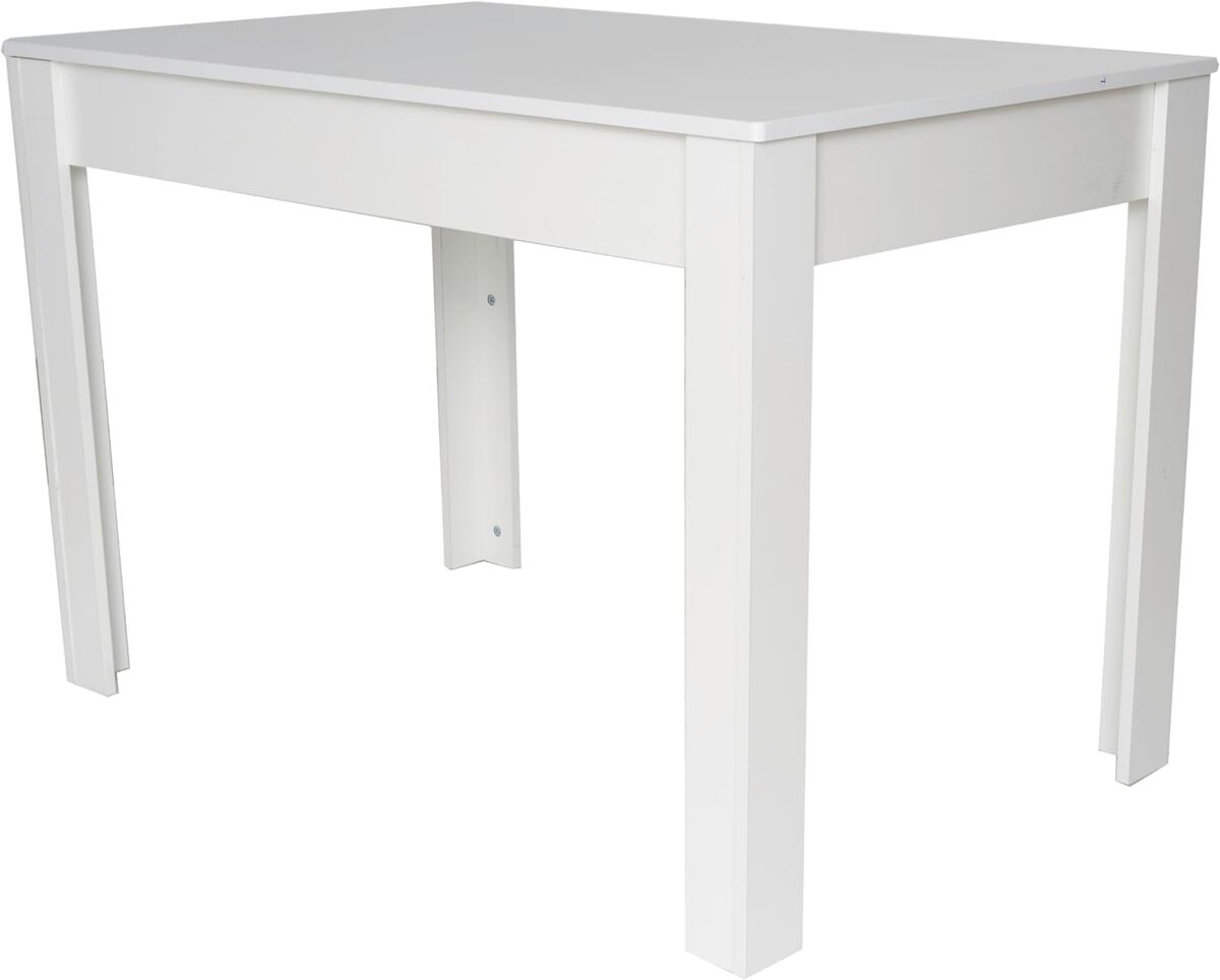 DUPI Mesa Comedor Aitana con Estructura y Tapa Superior de Madera 140x79