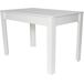 DUPI Mesa Comedor Aitana con Estructura y Tapa Superior de Madera 140x79 DUPI Mesa Comedor Aitana con Estructura y Tapa Superior de Madera 140x79 Blanco