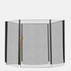 HOMCOM Rede de Segurança para Trampolim Rede de Substituição para Trampolins Ø244x180 cm Preto