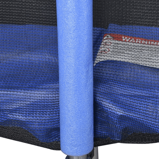 HOMCOM Rede de Segurança para Trampolim Rede de Substituição para Trampolins Ø244x180 cm Preto