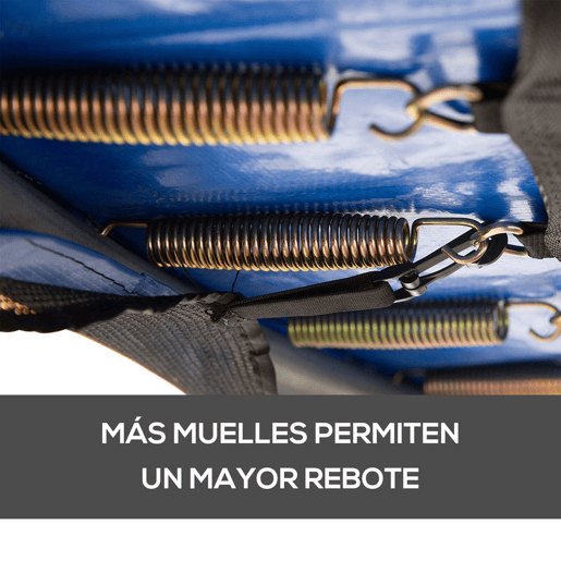 HOMCOM Rede de Segurança para Trampolim Rede de Substituição para Trampolins Ø244x180 cm Preto