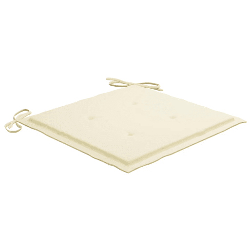 Cadeiras de exterior - Cadeiras de jardim dobráveis 8pcs c almofadões acácia maciça