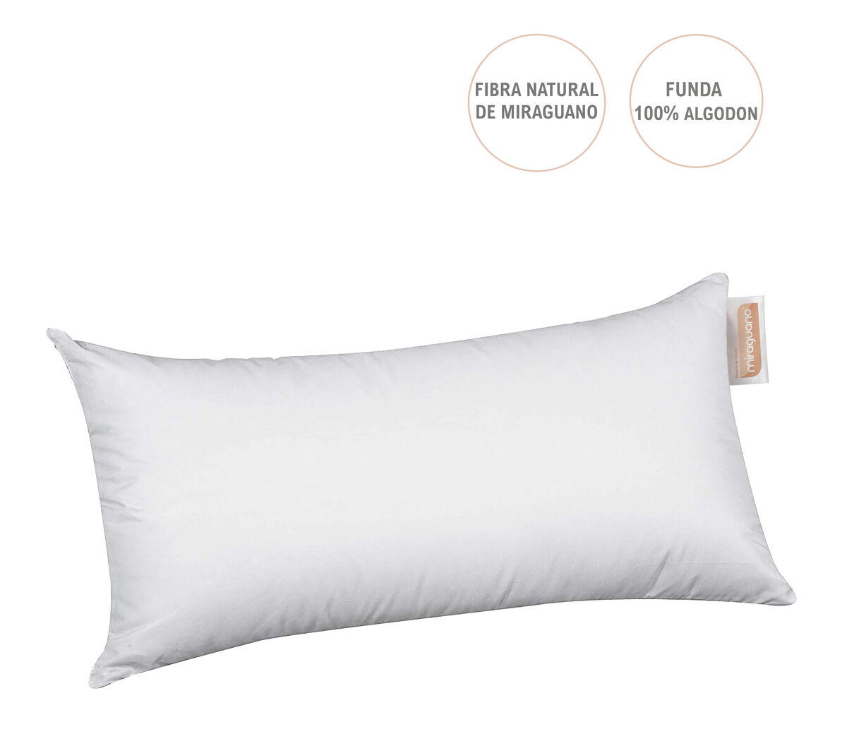 Almohada MIRAGUANO FIBRA NATURAL 40x70