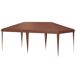 Carpa Plegable Acero, Tela Oxford Outsunny Carpa Plegable Acero, Tela Oxford Outsunny Marrón