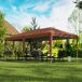 Carpa Plegable Acero, Tela Oxford Outsunny Carpa Plegable Acero, Tela Oxford Outsunny Marrón