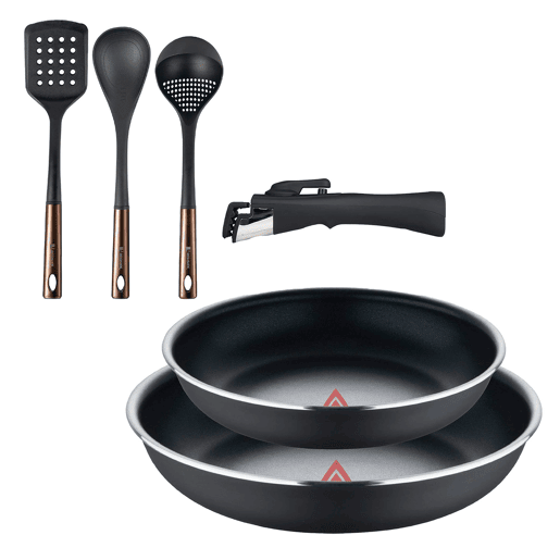 Frigideiras de indução Click&Cook Ø22Ø26cm e utensílios de cozinha Frigideiras de indução Click&Cook Ø22Ø26cm e utensílios de cozinha