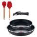 Sartenes inducción Click&Cook y Utensilios de cocina Sartenes inducción Click&Cook y Utensilios de cocina Negro