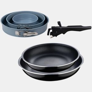 Conjunto de frigideiras de indução Click&Cook Ø22Ø26cm e forma para forno