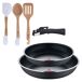 Sartenes inducción Click&Cook y Utensilios de cocina Sartenes inducción Click&Cook y Utensilios de cocina Negro