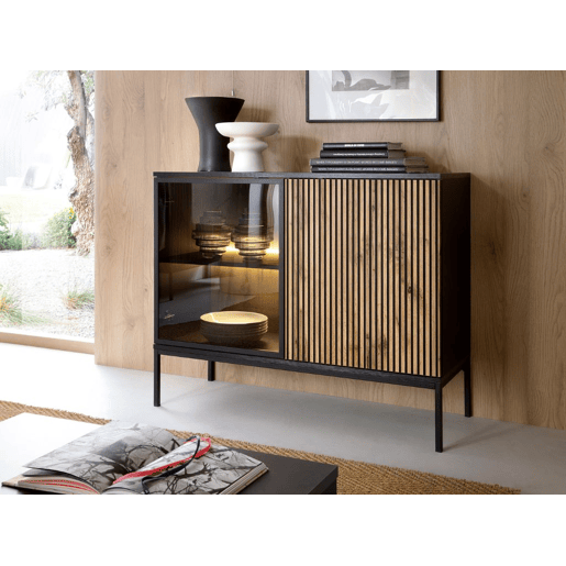 Cómoda AMBIHOME ANNA - Carvalho Wotan, C104xA83xP39cm