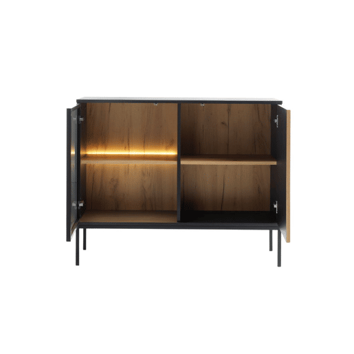 Cómoda AMBIHOME ANNA - Carvalho Wotan, C104xA83xP39cm