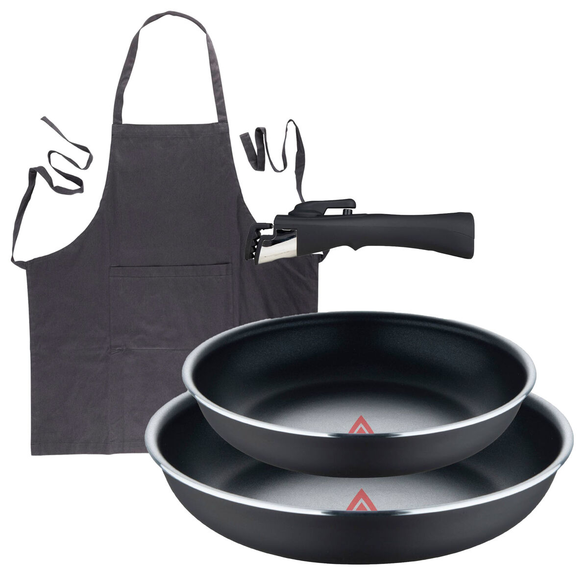 Sartenes inducción Click&Cook y Delantal