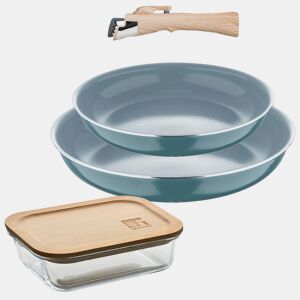 Frigideiras Click&Cook e herméticas de indução de Ø22Ø26cm