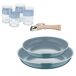 Sartenes inducción Click&Cook y 4 Vasos Sartenes inducción Click&Cook y 4 Vasos Verde