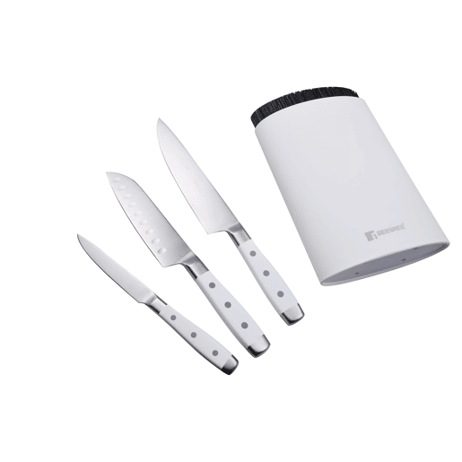 Frigideiras de indução Click&Cook Ø24Ø28cm e facas de cozinha Frigideiras de indução Click&Cook Ø24Ø28cm e facas de cozinha