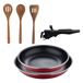 Sartenes inducción Click&Cook y Utensilios de cocina Sartenes inducción Click&Cook y Utensilios de cocina Rojo