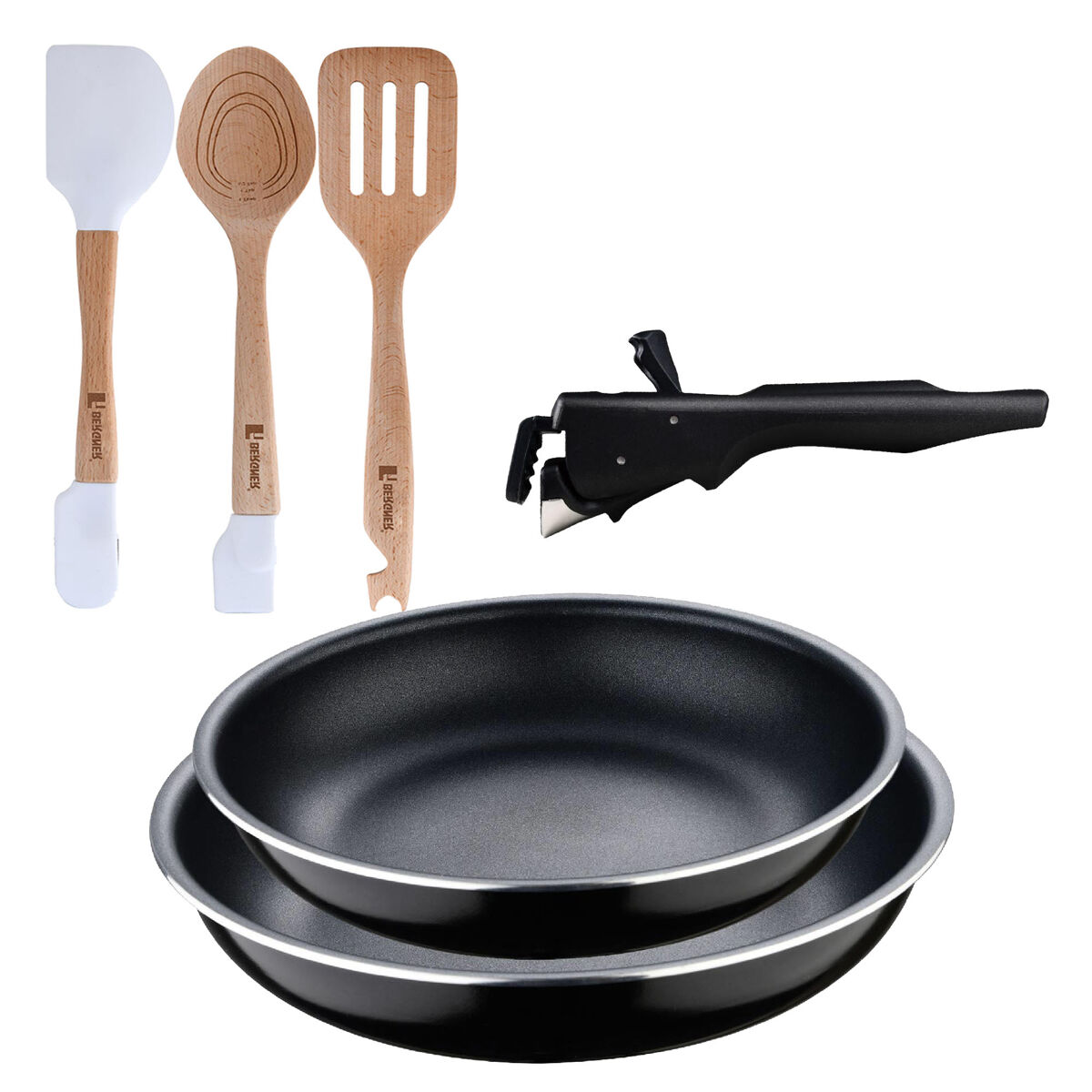 Sartenes inducción Click&Cook y Utensilios de cocina