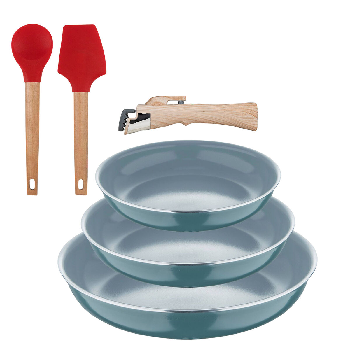 Sartenes inducción Click&Cook y Utensilios de cocina