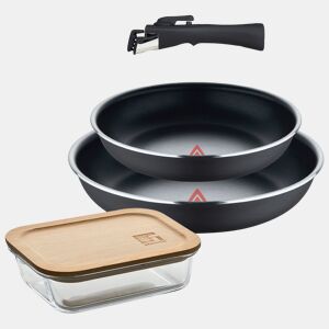 Frigideiras Click&Cook e herméticas de indução de Ø22Ø26cm