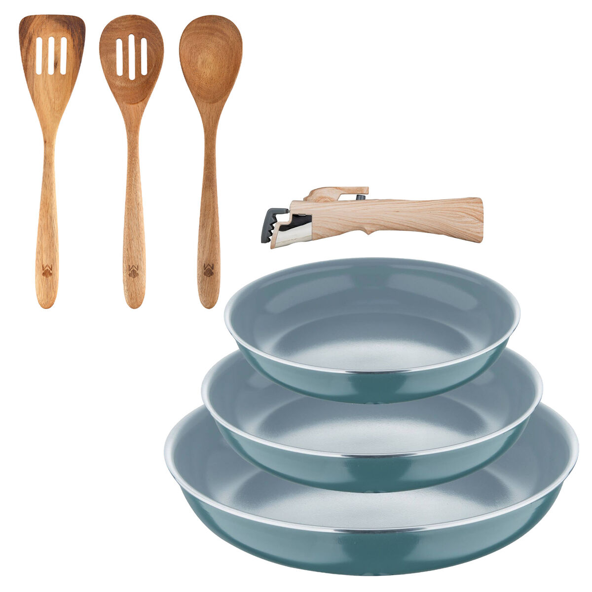 Sartenes inducción Click&Cook y Utensilios de cocina