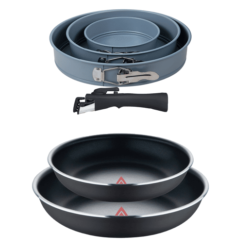 Conjunto de frigideiras de indução Click&Cook Ø22Ø26cm e forma para forno
