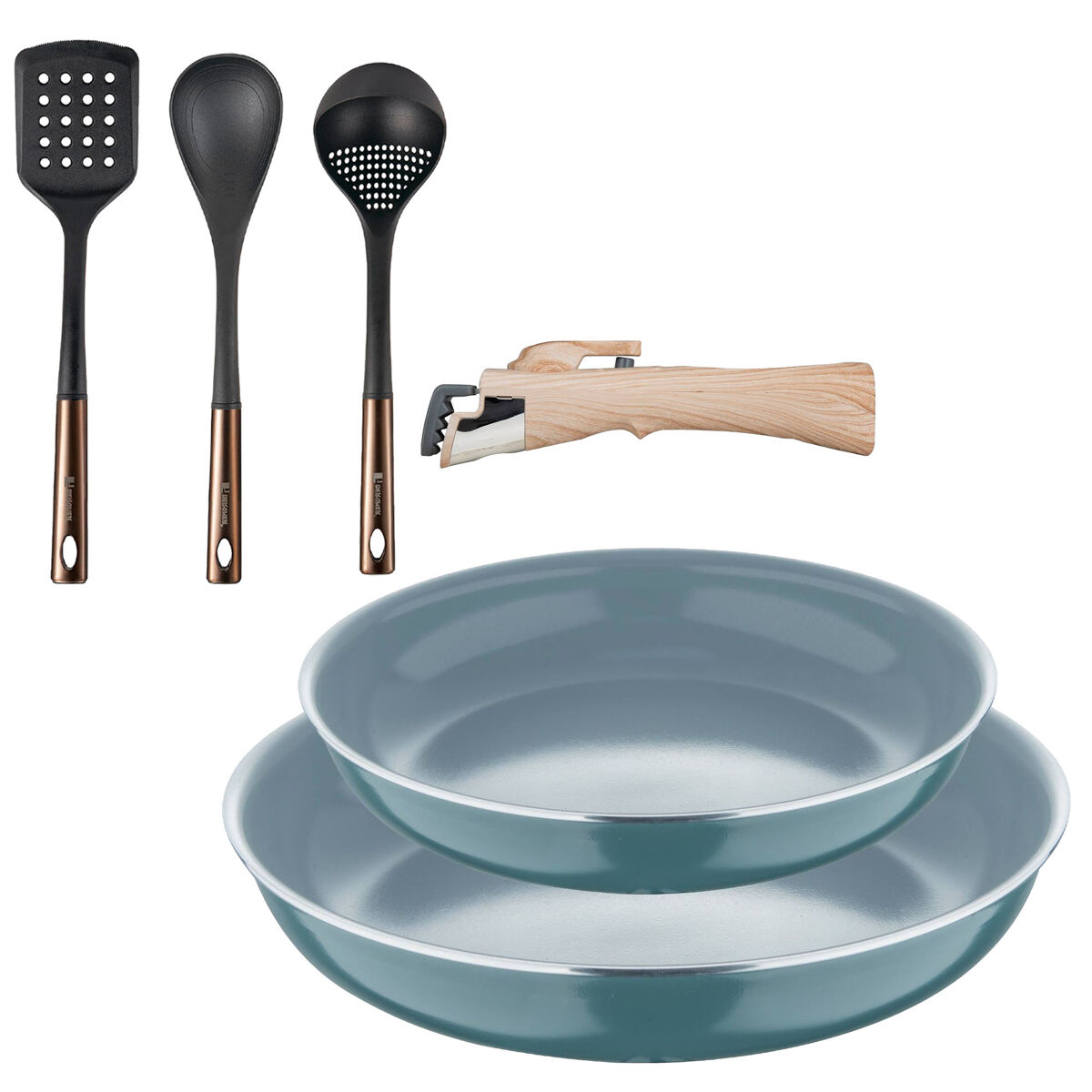 Sartenes inducción Click&Cook y Utensilios de cocina