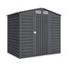 Caseta de Jardín Acero Galvanizado Outsunny Caseta de Jardín Acero Galvanizado Outsunny Gris