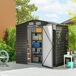 Caseta de Jardín Acero Galvanizado Outsunny Caseta de Jardín Acero Galvanizado Outsunny Gris