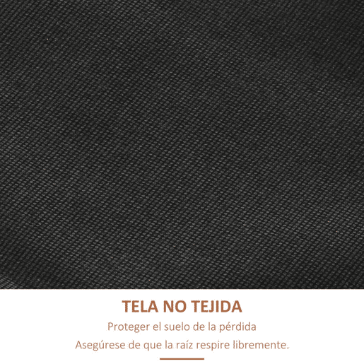 Outsunny Floreira de Madeira de 4 Níveis Floreira Elevada Exterior com Orifícios de Drenagem e Tecido Não Tecido Vaso para Cultivos Plantas Flores para Terraço Jardim 80x45x142 cm Madeira