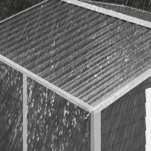 Outsunny Abrigo de Jardim Exterior 4,4 m² 240x206x198 cm Abrigo de Jardim com Porta de Correr e Fechadura Armário para Jardim Pátio Cinza Escuro