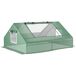 Invernadero Pequeño Acero, PE Outsunny Invernadero Pequeño Acero, PE Outsunny Verde