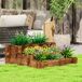 Jardinera Madera de Abeto Outsunny, terraza y jardín - jardinería Jardinera Madera de Abeto Outsunny, terraza y jardín - jardinería Marrón