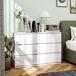 Cómoda para Dormitorio HOMCOM, hogar - muebles de dormitorio Cómoda para Dormitorio HOMCOM, hogar - muebles de dormitorio Blanco