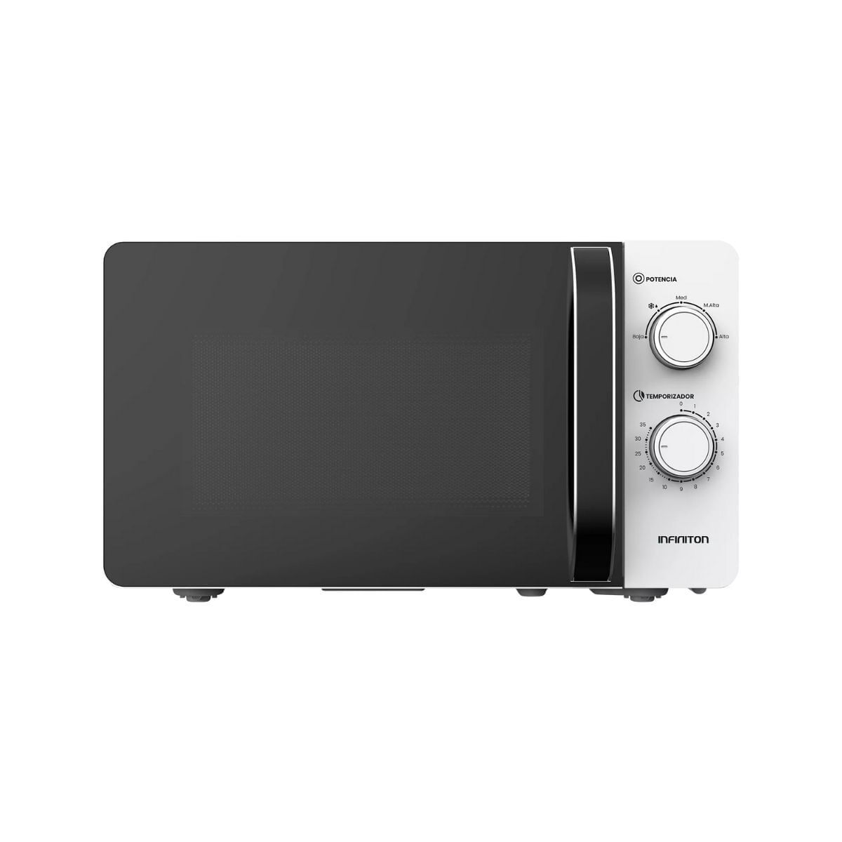 Microondas Infiniton MWHS2070 700W 20L 5 programas plata