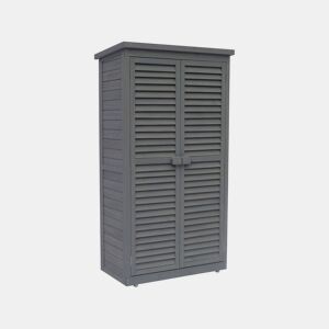 Armário para jardim Space - 87 x 46.5 x 160 cm - antracite