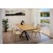 DUPI Mesa de Comedor Fija NORDIC | Rectangular 140x80 DUPI Mesa de Comedor Fija NORDIC | Rectangular 140x80 Roble