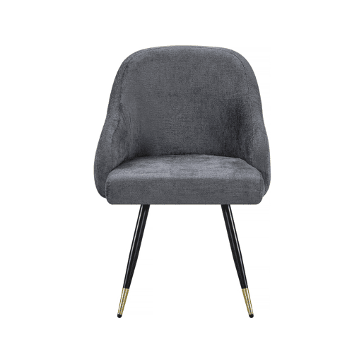 Conjunto de 2 cadeiras em tecido Harmony - 54 x 57 x 90 cm - Cinza