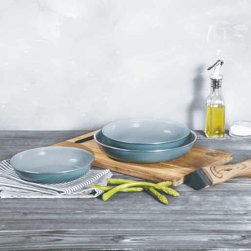 Frigideiras Ø24Ø28cm para indução Click&Cook e herméticas Frigideiras Ø24Ø28cm para indução Click&Cook e herméticas
