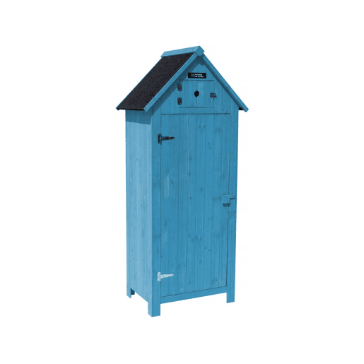 Armário para jardim Cabanon -77 x 54.5 x 179 cm - azul céu Armário para jardim Cabanon -77 x 54.5 x 179 cm - azul céu