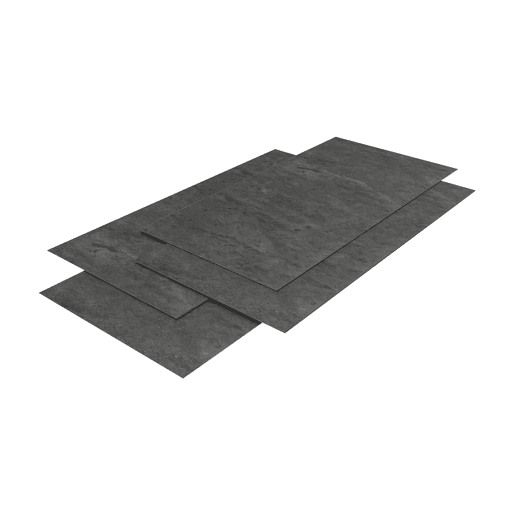 Revestimento de parede Bladel 12 painéis PVC 120x60cm - Cinzento urbano neu.haus