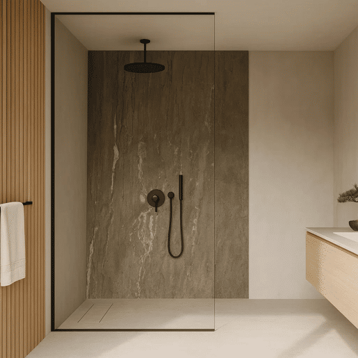 Revestimento de parede Bladel 16 painéis PVC 120x60cm - Cinzento neu.haus Revestimento de parede Bladel 16 painéis PVC 120x60cm - Cinzento neu.haus
