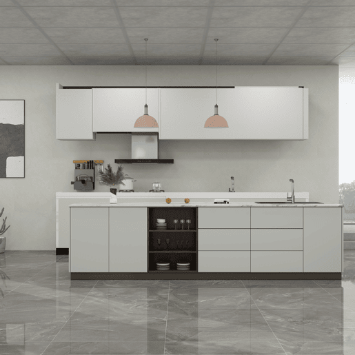 Revestimento de parede Bladel 4 painéis PVC 120x60cm - Branco Dover neu.haus Revestimento de parede Bladel 4 painéis PVC 120x60cm - Branco Dover neu.haus