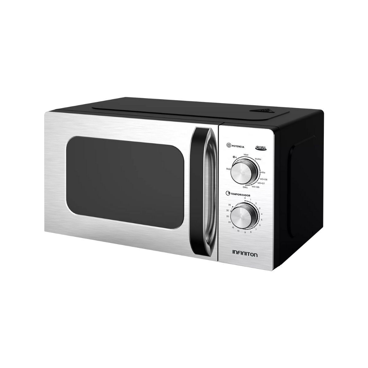 Microondas Infiniton MWGX2090 800W 20L 5 programas con grill