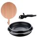 Sartenes inducción Click&Cook y Tabla de corte Sartenes inducción Click&Cook y Tabla de corte Negro